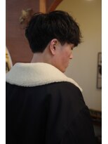 エディ(Edy)&nbsp;メンズパーマ波巻きスパイラルパーマケアパーマ刈り上げマッシュ