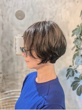 クリュウゲート 三鷹店(KURYU GATE) ニュアンスパーマショートボブ