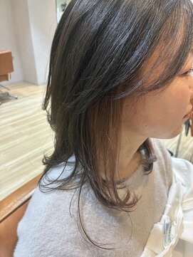 リアン 綱島(Lien) インナーカラー/くすみピンクベージュ/ハイライト/髪質改善/103