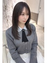 エトワ 新宿三丁目店(ETOWA) 韓国風シースルーバング くびれヘア