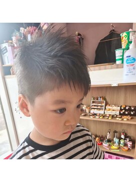パワープラスヘア アシメキッズメンズ