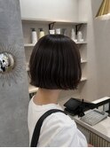 透明感カラー 艶髪 髪質改善 顔周り 韓国風 ミディアム