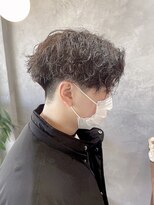 ロンドソル 四日市(Lond Sol)&nbsp;【萩原】ツイストスパイラルパーマ/センターパート/メンズパーマ