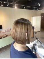 ココ テラス(coco-terrasse)&nbsp;ナチュラルハイライト×大人ボブ