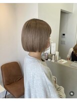 メルク(merc)&nbsp;レイヤー ボブ ショート インナーカラー 韓国