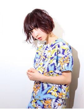 ネオリーブアイム 横浜西口店(Neolive aim) クシャッと濡れ髪BOB