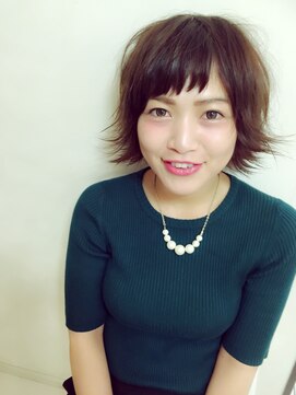 ヘアー バイ パッション コクラ(Hair by Passion KOKURA) 外ハネショート