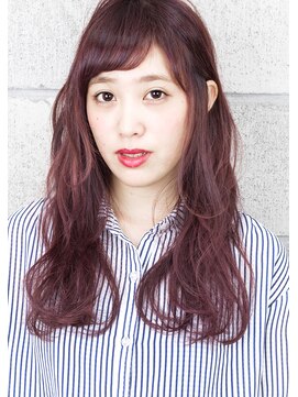 ヘアサロン ガリカ 表参道(hair salon Gallica) ☆ 『 ベリー × グレージュ 』外国人風 小顔semi-long♪ ☆