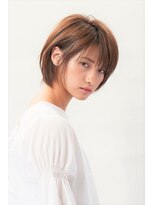 ルフュージュ(Refuge)&nbsp;ナチュラルショートボブ [大宮美容室]