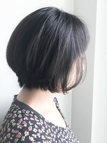 シカタ シーカ 鎌倉(CICATA/ShIKA.)&nbsp;斜めバングクラシカルブルージュショートボブ【CICATA関口鎌倉】