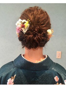 袴ヘアセット