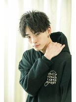 ウィルゴ(VIRGO) 【VIRGO】ハーフアップバング無造作スパイラルマッシュショート