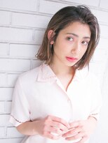 ルティア 池袋(Lutia) 簡単外ハネミニボブスタイル