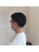 ヴァン カウンシル 川口店(VAN COUNCIL)&nbsp;後ろ流しメンズパーマ