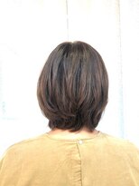 クオリス 上福岡店(QUALIS)&nbsp;ひし形/ウルフショート/ココアブラウン/30代40代50代/小顔