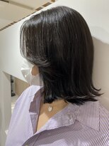 エデュコスゥリール(educo per sourile)&nbsp;ブルーブラック×外ハネロブ【自由が丘】