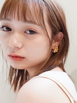 ローウェ 渋谷(Louwe) 前髪/マロンベージュ/イルミナカラー[渋谷]