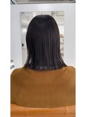 切りっぱなしボブ