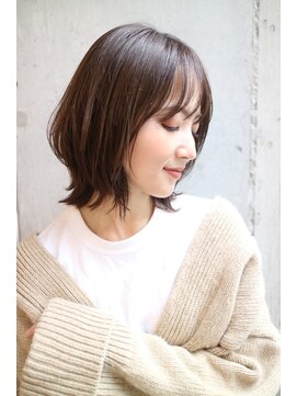 ダヴィン 中目黒(DaVin) 【DaVin中目黒】くびれボブ　チョコレートブラウン