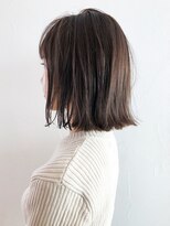 アイティーバイアルバム 下北沢店(IT by ALBUM)&nbsp;シアグレージュ切りっぱなしボブ_アースカラー_ba364522