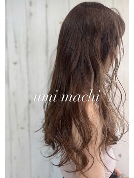 ウミマチ(umi machi) umi machi 波WAVE ルーズロング 2022/5/12