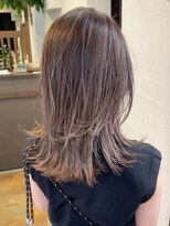 ノラ ウメダ(NORA UMEDA)&nbsp;【NORA UMEDA 高木】ミディアムレイヤー&ハイライトカラー