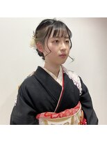 インサイドアウト(IN SIDE OUT+)&nbsp;成人式セット / まとめアレンジ / シニヨン【IN SIDE OUT＋】