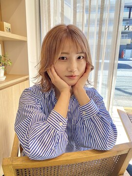 トリート 南行徳本店(TREAT) 韓国くびれヘア×ハイトーンカラー/南行徳