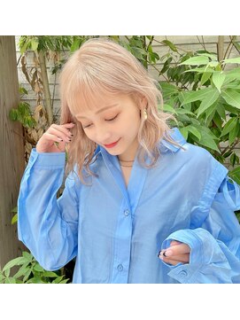 サロンドミルク 原宿(salon de MiLK) ホワイトブロンド【原宿／明治神宮前】