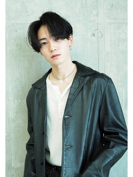 ユニオン(Union) 前下がりセンターパート