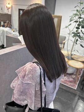 アルコイリスバイドールヘアー(ARCOIRIS by Dollhair) 酸性ストレート/髪質改善/ちゅるん髪/さらツヤ/くすみブラウン