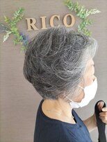 リコ(Rico) 50代60代◎エレガントボブ[カット]