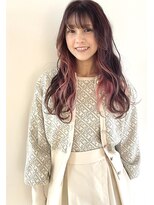 ヘアーアンドエステティック ヴェリス(hair&esthetic Velis) 【Velis】柔らかインナーカラーピンク