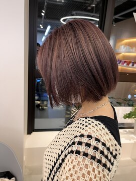 シダ(sida SAIIN) 10代20代30代ラベンダーベージュボブ