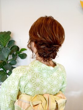 モアナ 逗子(MOANA) ゆるふわキラキラ浴衣ヘア♪