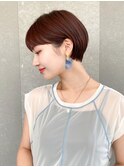 ショート×顔周り×前髪×シルキーベージュ×グレージュカラー