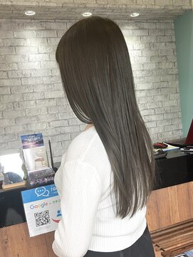 ヘアークルーズピース (hair cruise Piece) 大人なダークグレー☆レイヤーロングスタイル♪