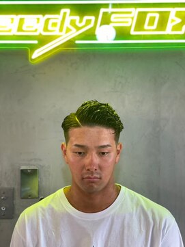 グリーディーフォックス 代々木(Greedy FOX) アップバング/ツーブロックマッシュ/束感/波巻き[シェービング]