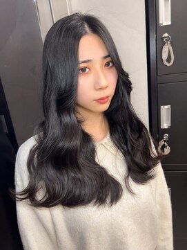 ジーニーホリエ(Geniee horie) -Aesthetic- 129.style- 韓国系カラー/髪質改善巻きver.