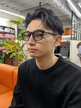 ニコ トウキョウ 渋谷(nico TOKYO) メンズ/メンズセンターパート/ニュアンスパーマ