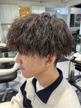 テテ(TETE) ツイスパ/マッシュ/縦落ち