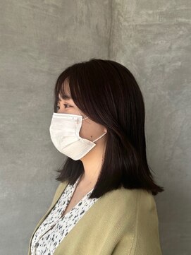 アイエムケイ(IMK) リバースにしっかり流れる顔まわりカット