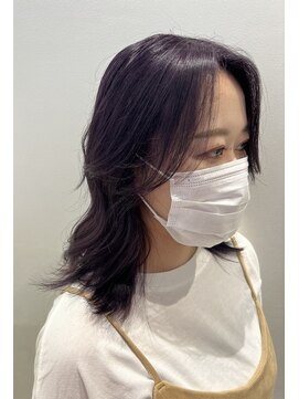 バズ(BUZZ) パープルはブリーチ必須！鈴木