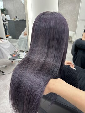アルドーレフィエロ シンサイバシ(Ardore fiero shinsaibashi) ラベンダーグレージュ/ブリーチ毛でも艶髪に☆