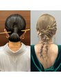 ルシードスタイルレーヴ(LUCIDO STYLE REVE)&nbsp;ヘアメイク＆ヘアアレンジも得意で好きです♪ぜひお任せください