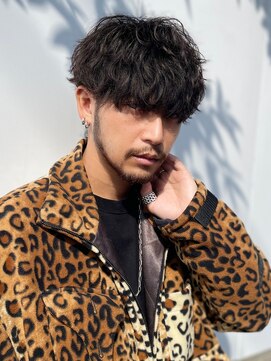 フィフス 名駅(fifth) 再現性高い波巻きスパイラルパーマ×刈り上げマッシュ