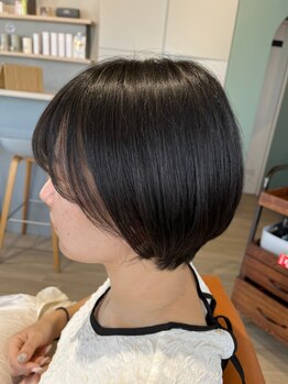 アミカ ヘアー(amica hair)の写真/《佐賀/鳥栖》気になる顔周りも,繊細なカット技術で似合わせスタイルへ◎再現性の高さにリピーター続出♪