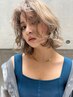 【ダブルカラー/透明感/美発色】ケアブリーチ＋カラー　￥12650