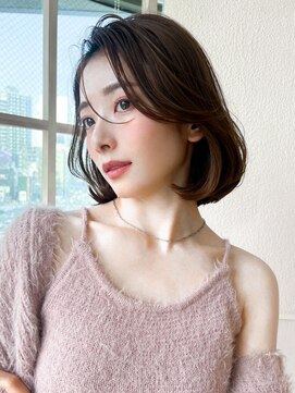 アフロート エル 大阪(AFLOAT L) 【30代40代】似合わせカット/大人ガーリーボブ