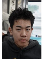 ツークツワンク バーバー 新宿(ZUG2WANG BARBER)&nbsp;スパイキーショート